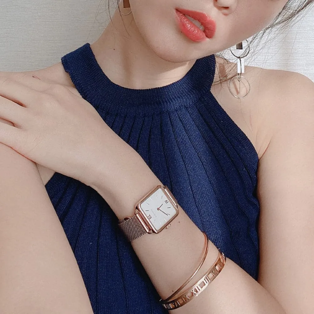 Jewelry Aries Watches ARIES GOLD MINUIT GOLD L 5038 RG-W WOMEN WATCH
