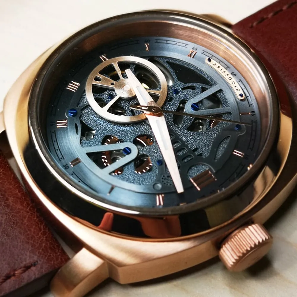 Jewelry Aries Watches ARIES GOLD VANGUARD G 9025 RG-GYRG MEN'S WATCH