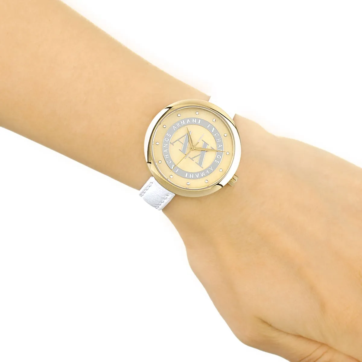 Jewelry Armani Exchange Watches Armani Exchange - Champagne Mother Of Pearl Watch