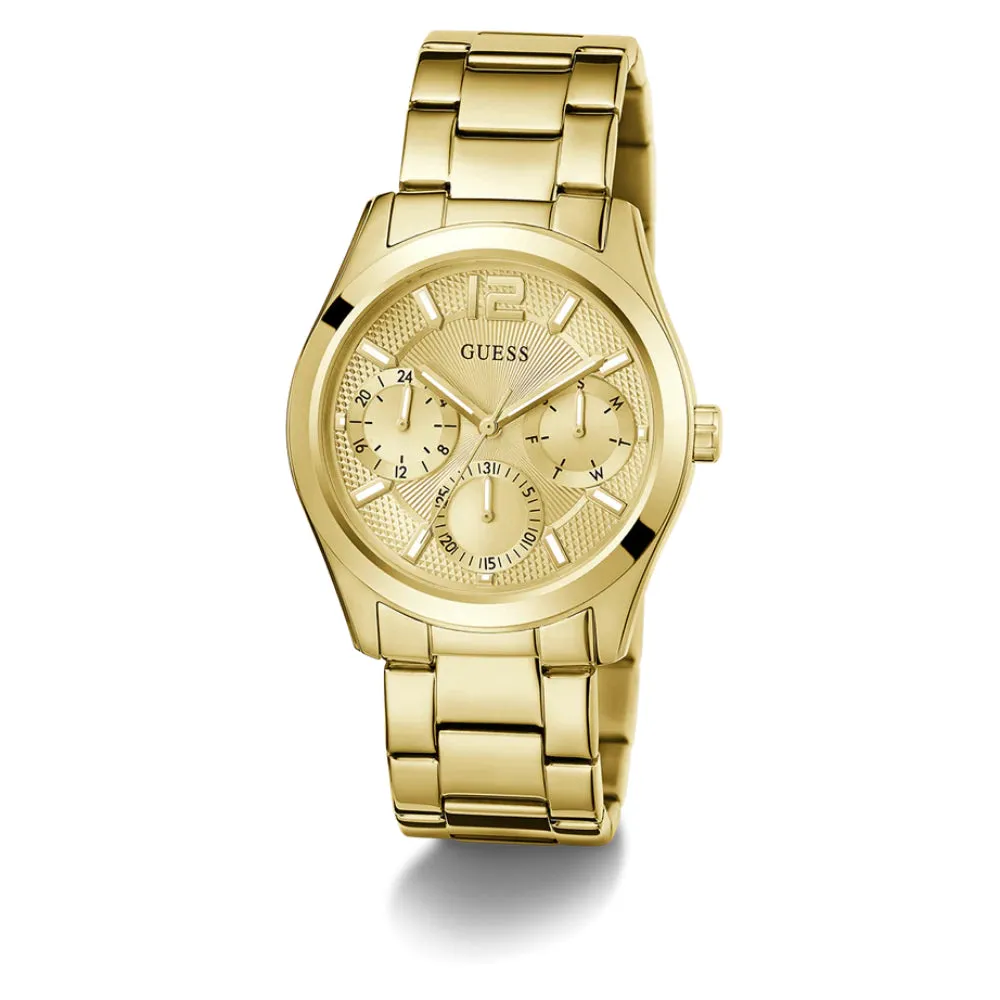 Jewelry Guess Watches Guess Analog Gold Stainless Steel Strap Women Watch GW0760L2