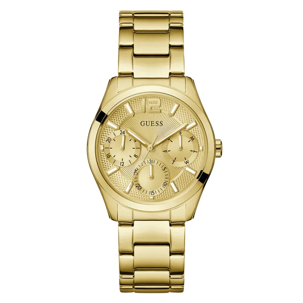 Jewelry Guess Watches Guess Analog Gold Stainless Steel Strap Women Watch GW0760L2