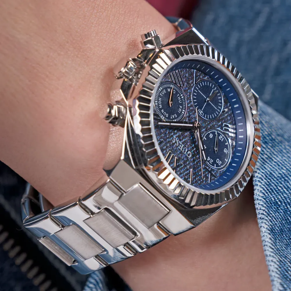 Jewelry Guess Watches Guess Analog Stainless Steel Strap Men Watch GW0769 Series