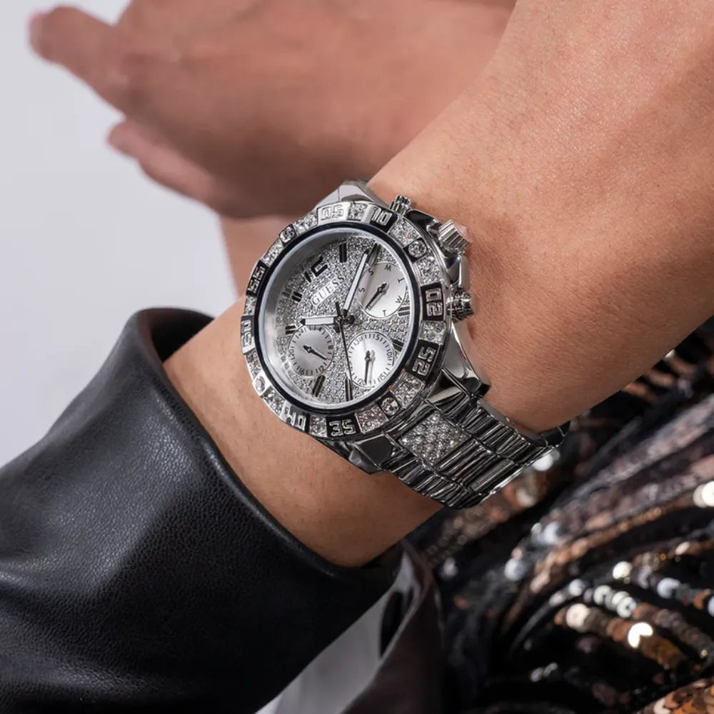 Jewelry Guess Watches Guess Analog Stainless Steel Strap Women Watch GW0771 Series