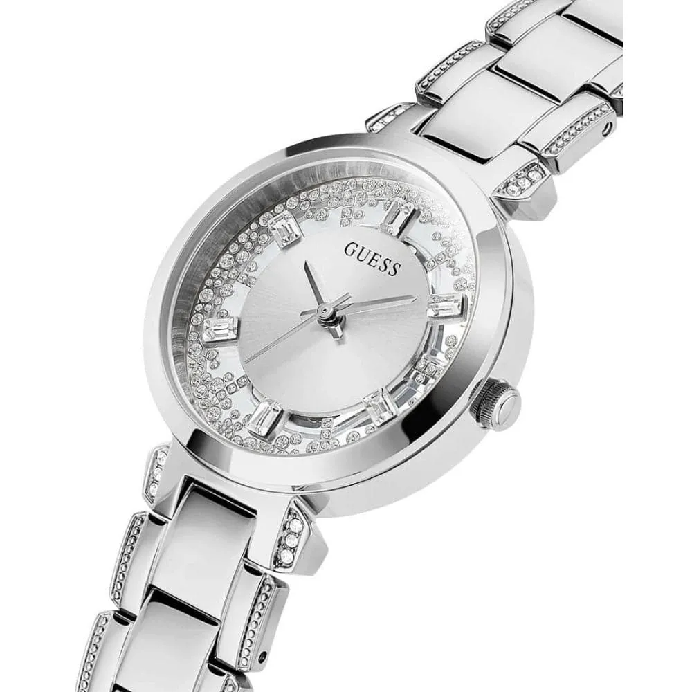 Jewelry Guess Watches GUESS SILVER STAINLESS STEEL WOMEN WATCH GW0470L1