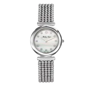 Jewelry Mathey-Tissot Watches Mathey-Tissot Allure Collection Sapphire Crystal Stainless Steel Ladies Watch