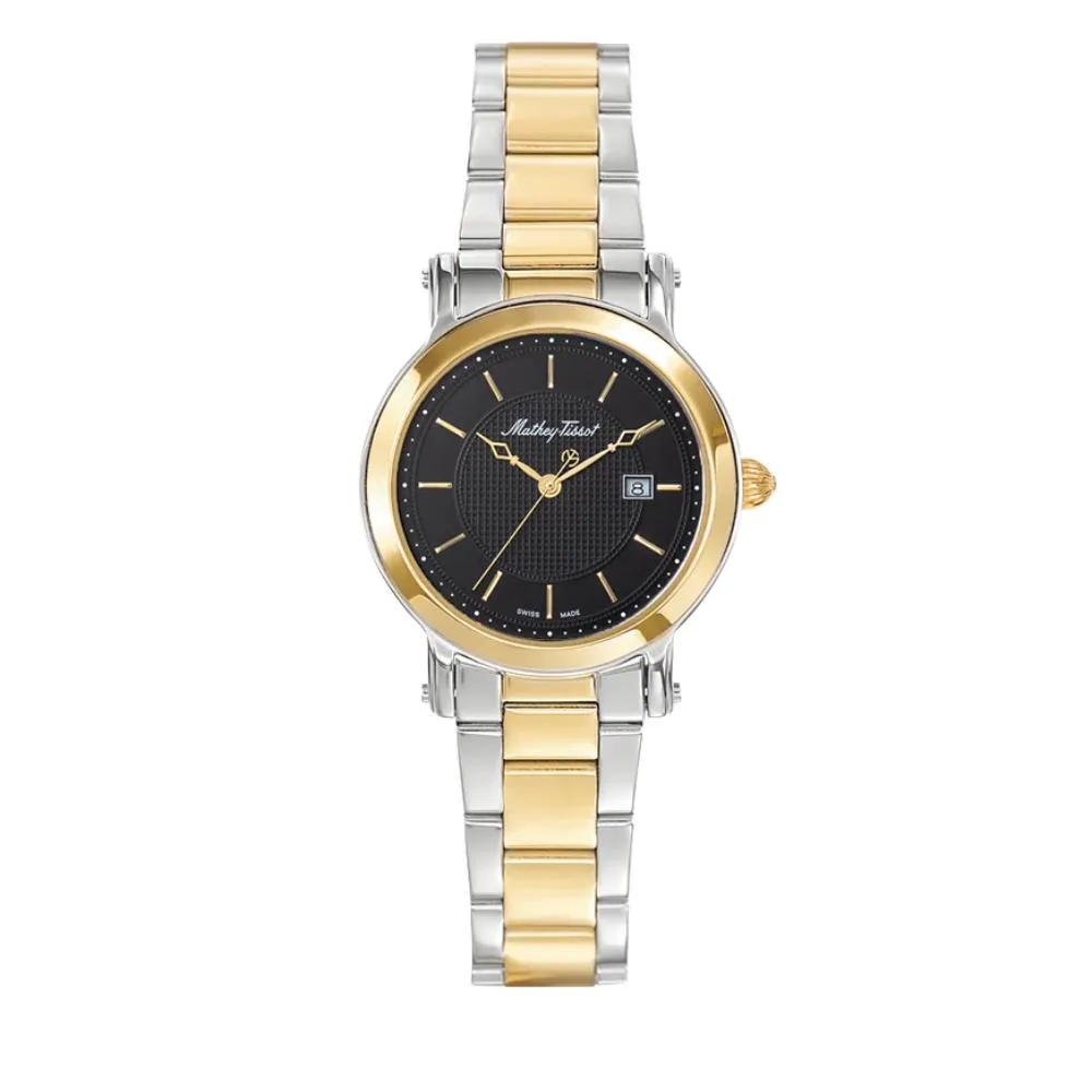 Jewelry Mathey-Tissot Watches Mathey-Tissot City Big Collection Sapphire Crystal Stainless Steel Women's Watch