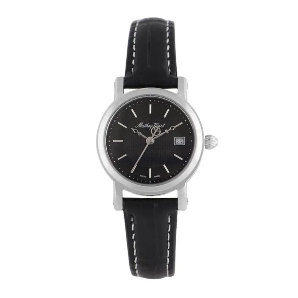 Jewelry Mathey-Tissot Watches Mathey-Tissot City Leather Collection Stainless Steel Women's Watch