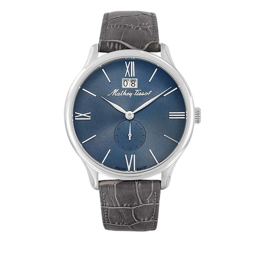 Jewelry Mathey-Tissot Watches Mathey-Tissot Edmond Leather Collection Men's Watch