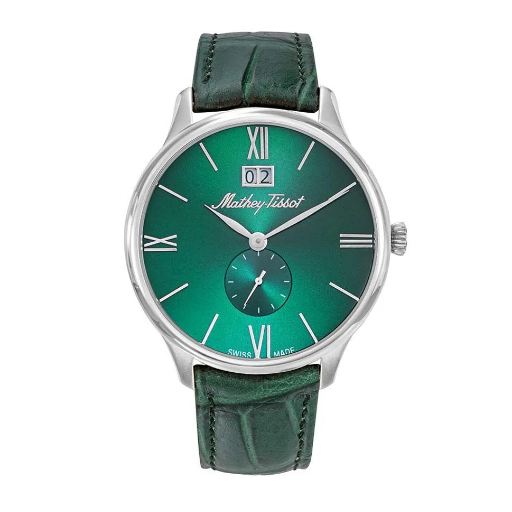 Jewelry Mathey-Tissot Watches Mathey-Tissot Edmond Leather Collection Men's Watch
