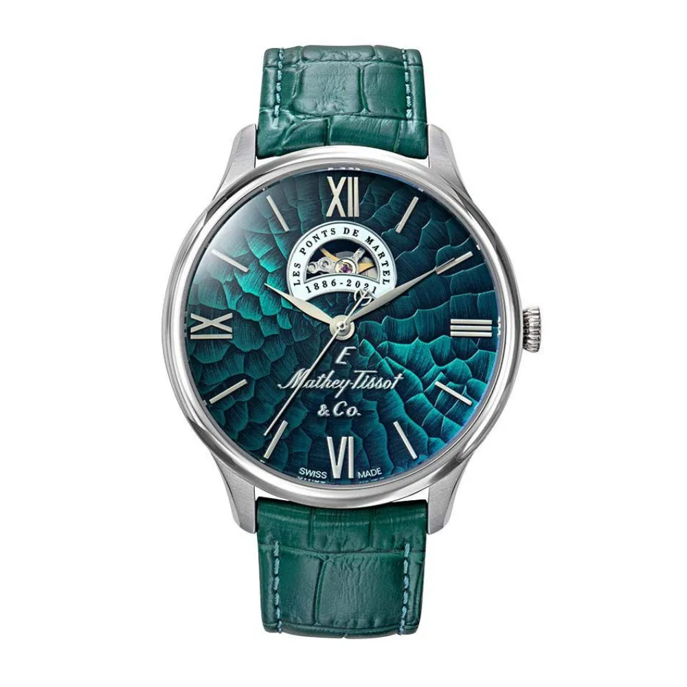 Jewelry Mathey-Tissot Watches Mathey-Tissot Edmond Open Heart Limited Edition Men's Watch