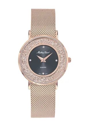 Jewelry Mathey-Tissot Watches Mathey-Tissot Electra Collection Rose Gold Women's Watch