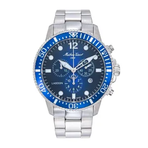 Jewelry Mathey-Tissot Watches Mathey-Tissot Lagoon Collection Silver Men's Watch