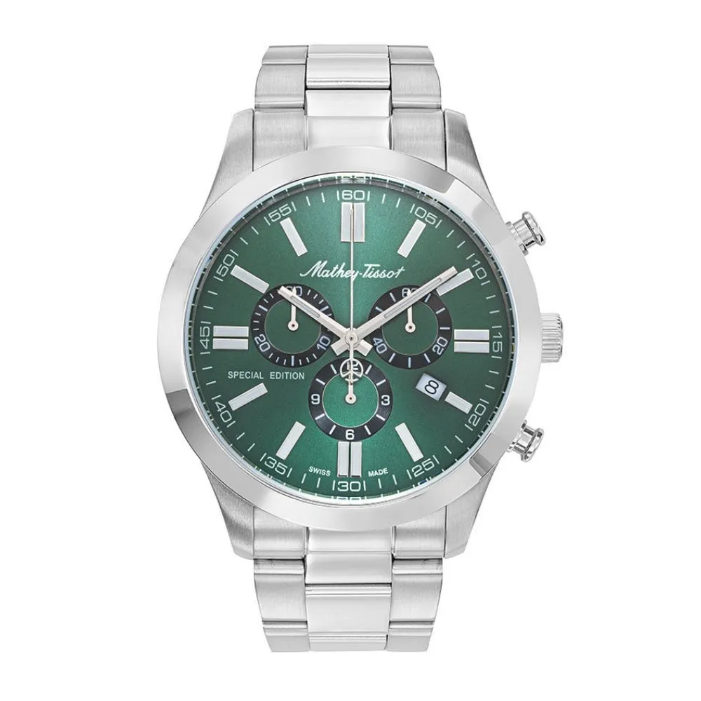 Jewelry Mathey-Tissot Watches Mathey-Tissot Mathy I Jumbo Chrono Collection Men's Watch