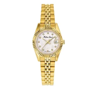 Jewelry Mathey-Tissot Watches Mathey-Tissot Mathy II Collection Gold D710P Series Women's Watch
