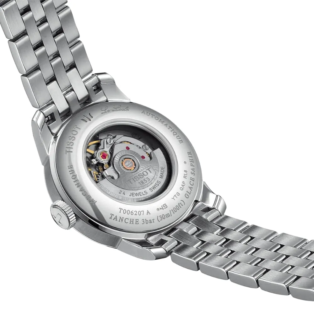 Jewelry Tissot Watches Tissot Le Locle Silver Stainless Steel Strap Women Watch T0062071103601