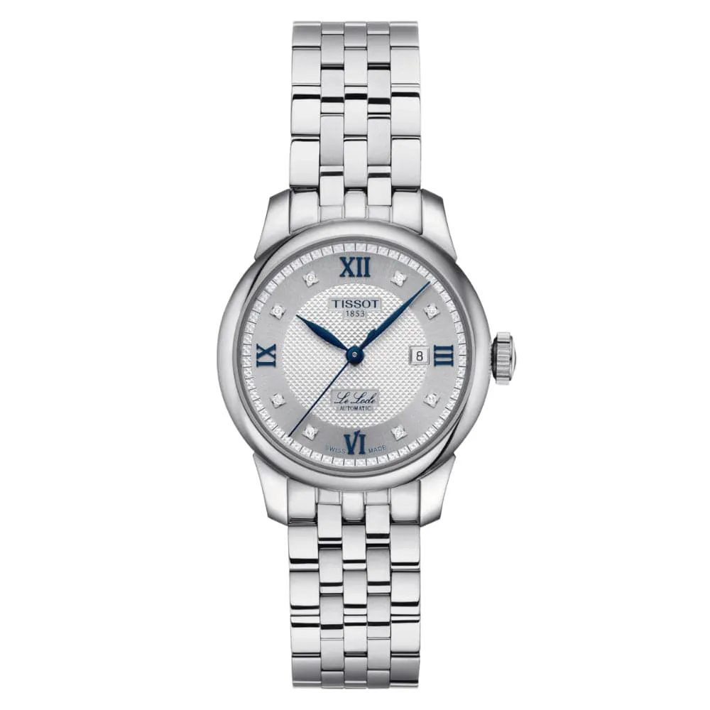 Jewelry Tissot Watches Tissot Le Locle Silver Stainless Steel Strap Women Watch T0062071103601