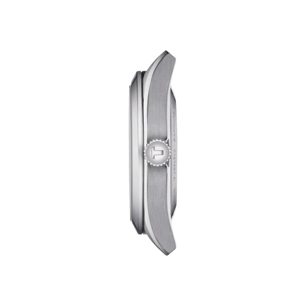 Jewelry Tissot Watches Tissot Powermatic Open Heart Silver Dial Stainless Steel Men Watch T1274071103101
