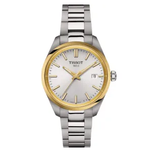 Jewelry Tissot Watches Tissot PR 100 Silver Stainless Steel Strap Women Watch T1502102103100
