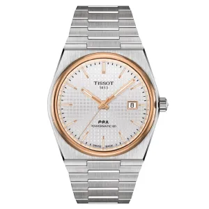 Jewelry Tissot Watches TISSOT PRX POWERMATIC 80 T1374072103100 MEN'S WATCH