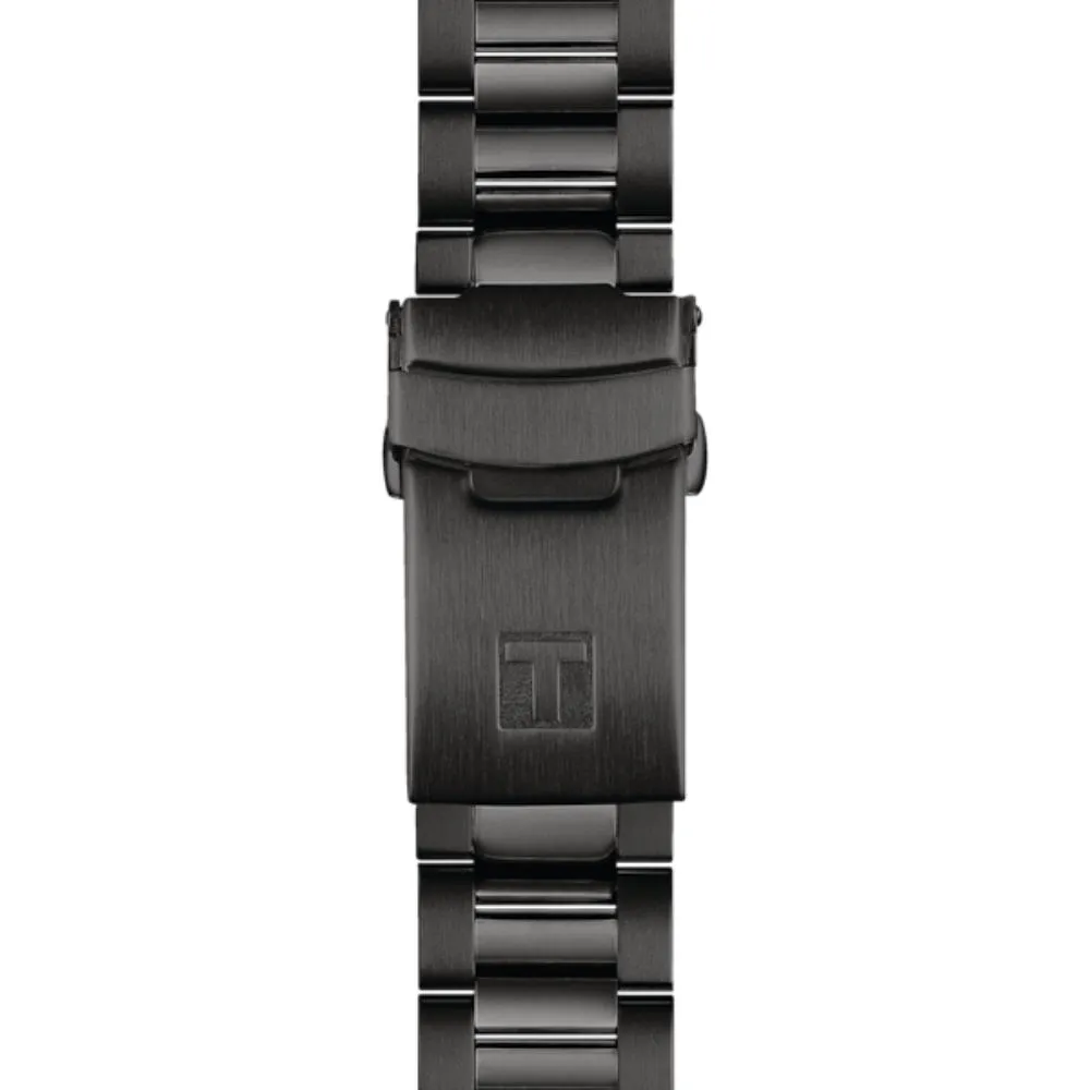Jewelry Tissot Watches Tissot Seastar 1000 Powermatic 80 Black Stainless Steel Unisex Watch T1208073305100