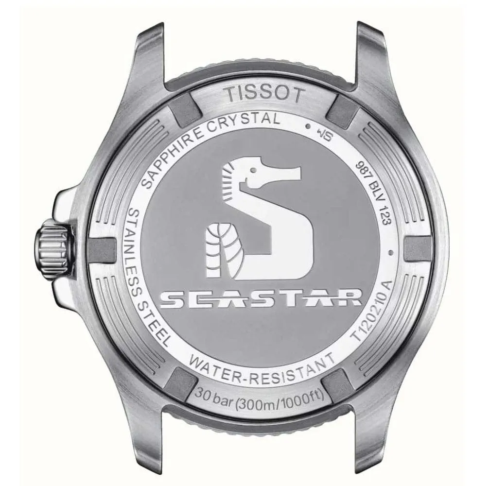Jewelry Tissot Watches Tissot Seastar Mother Of Pearl White Silicone Unisex Watch T1202101711600