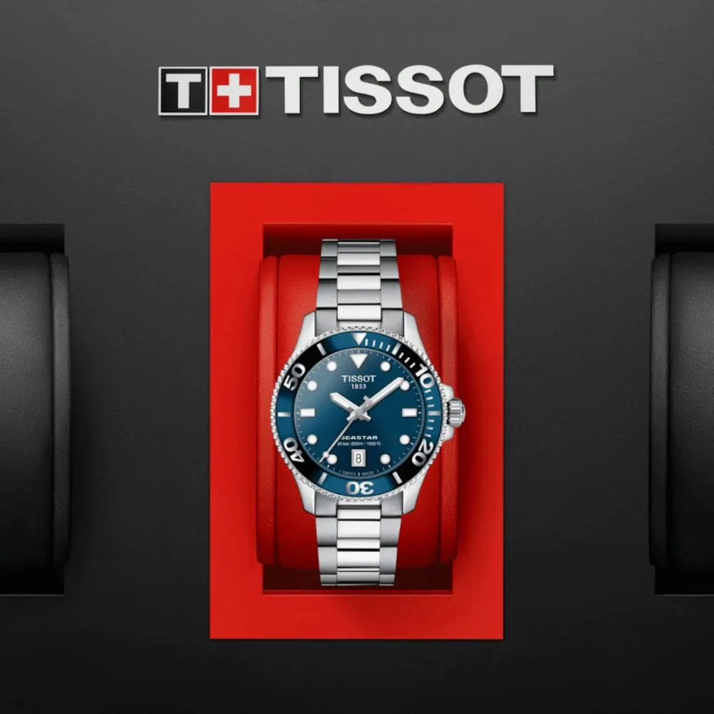 Jewelry Tissot Watches TISSOT SEASTAR T1202101104100 STAINLESS STEEL WOMEN WATCH