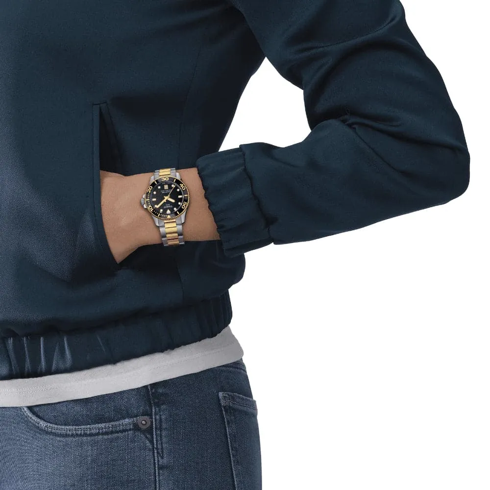 Jewelry Tissot Watches Tissot Seastar Two-Tone Stainless Steel Strap  Watch T1202102205100