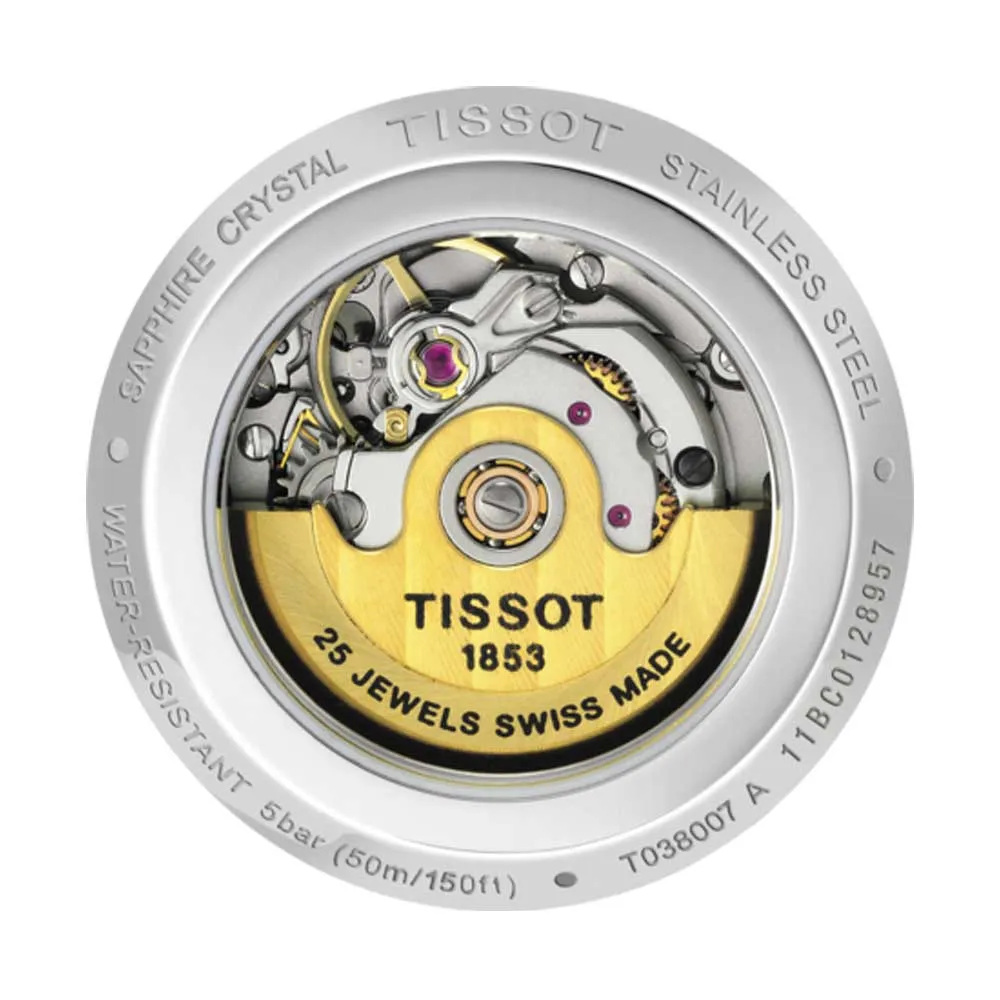 Jewelry Tissot Watches TISSOT T0380071103700 T-ONE AUTOMATIC SMALL LADY WOMEN'S WATCH