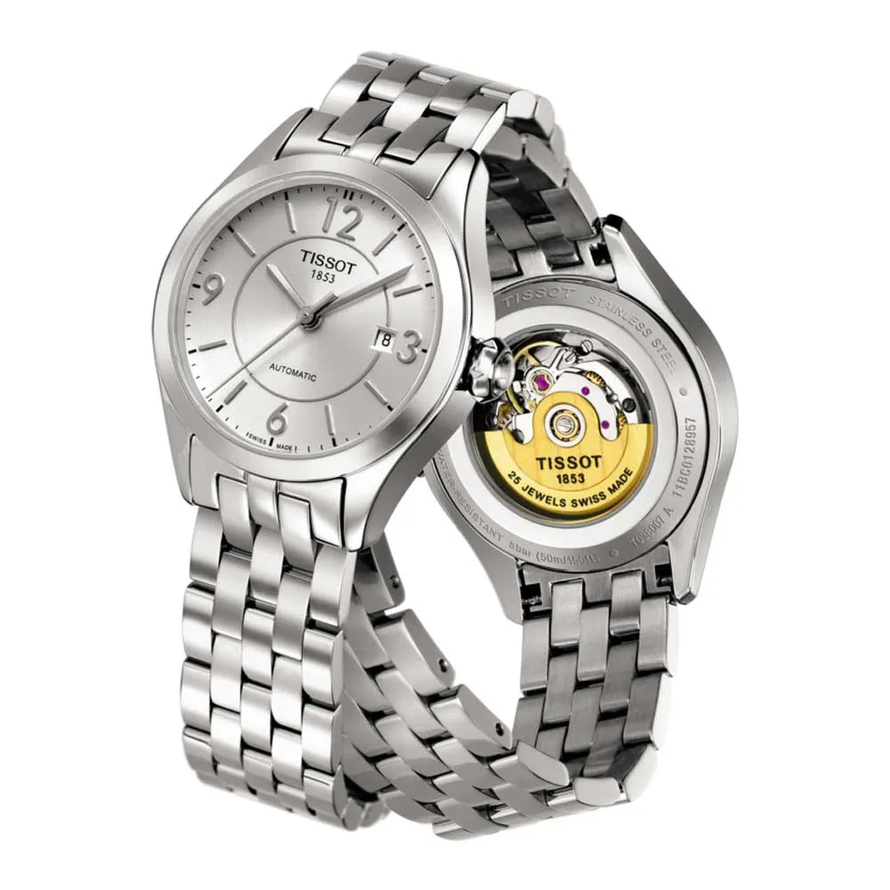 Jewelry Tissot Watches TISSOT T0380071103700 T-ONE AUTOMATIC SMALL LADY WOMEN'S WATCH