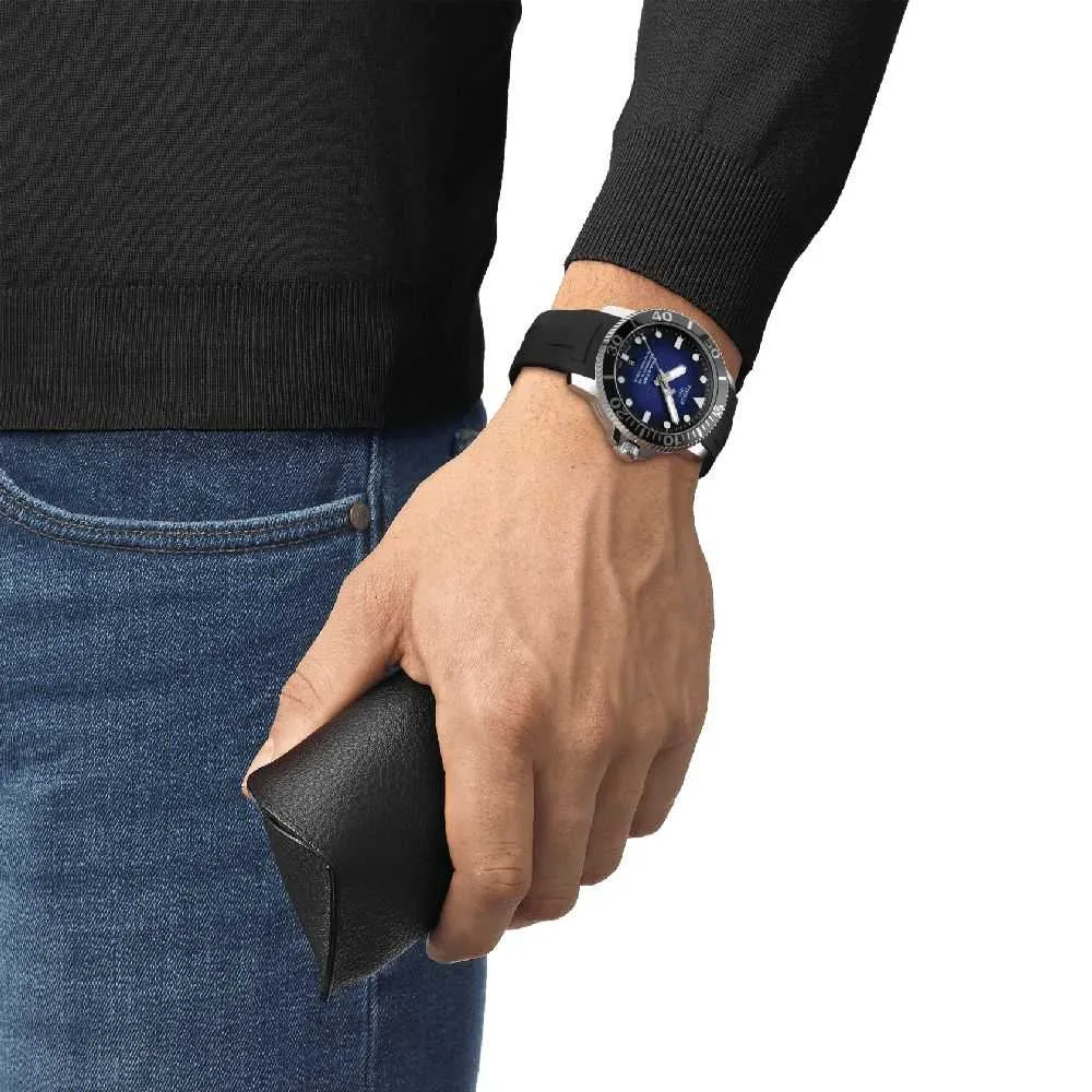Jewelry Tissot Watches TISSOT T1204071704100 SEASTAR 1000 POWERMATIC 80 MEN'S WATCH