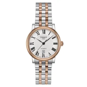 Jewelry Tissot Watches TISSOT T1222072203300 CARSON PREMIUM AUTOMATIC WOMEN'S WATCH