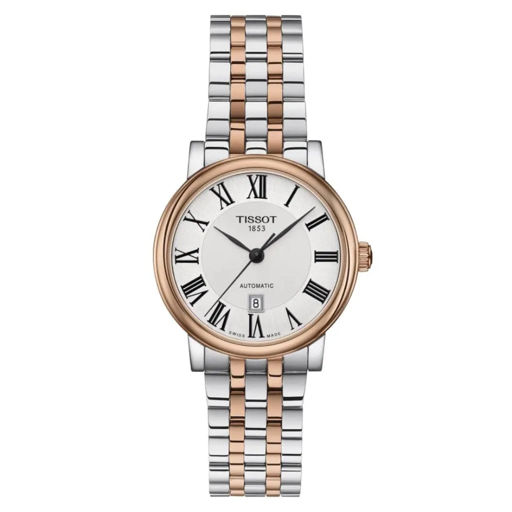 Jewelry Tissot Watches TISSOT T1222072203300 CARSON PREMIUM AUTOMATIC WOMEN'S WATCH