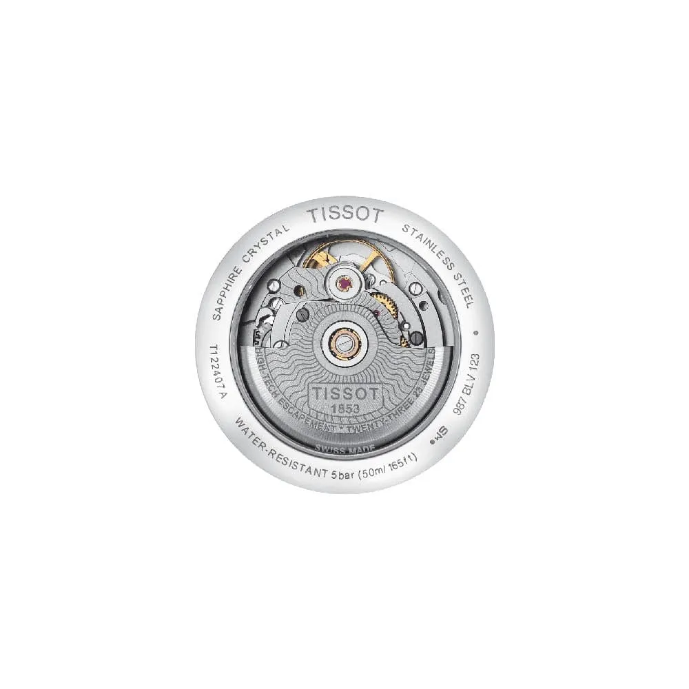 Jewelry Tissot Watches TISSOT T1224072203100 CARSON POWERMATIC 80 MEN'S WATCH
