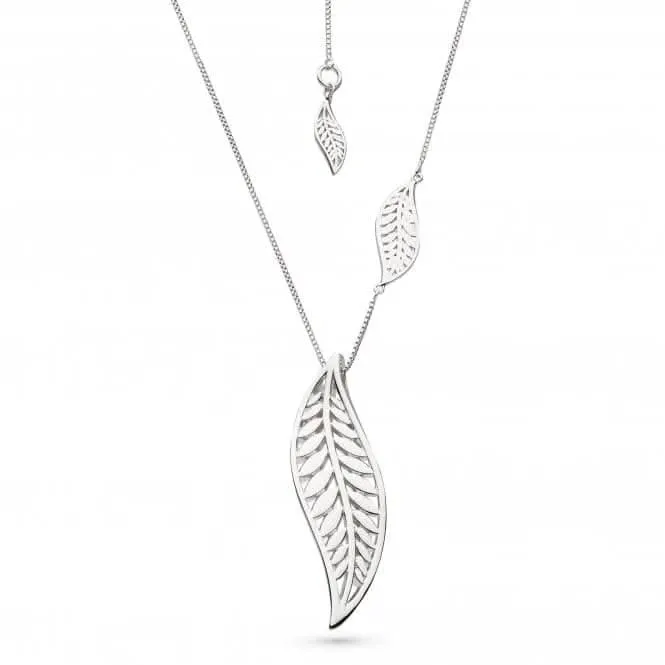 Kit Heath Blossom Eden Grande Leaf 30" Necklace 90247HP Kit Heath Jewelry And Accessories