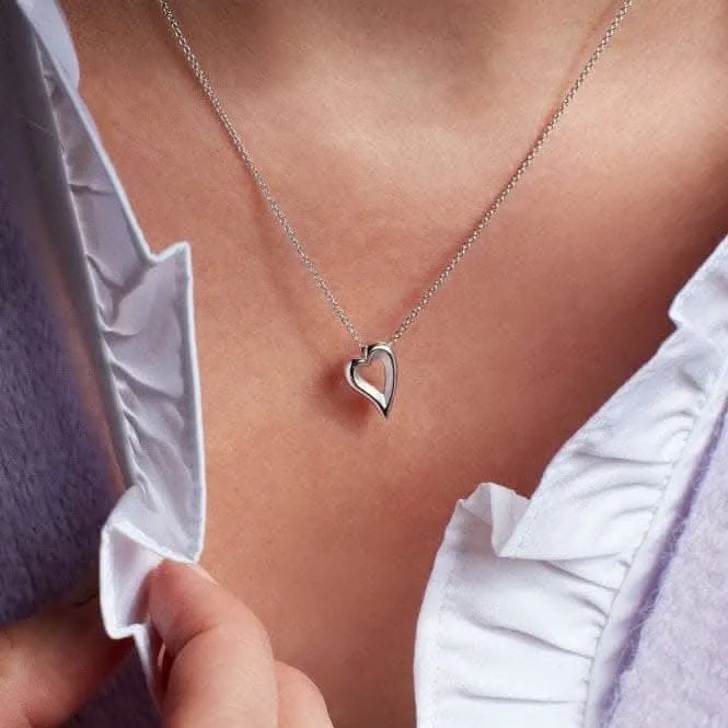 Kit Heath Desire Love Story Heart Necklace 90521SRP Kit Heath Jewelry And Accessories