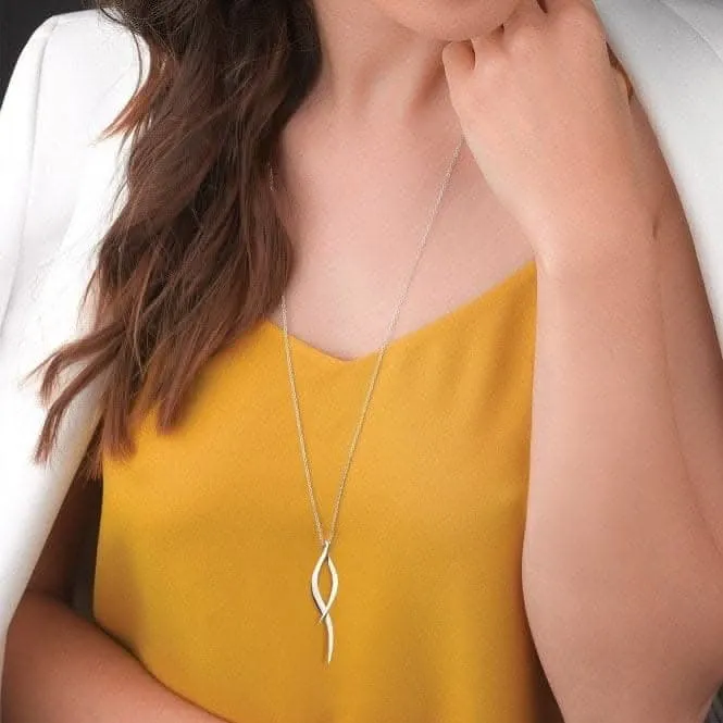 Kit Heath Entwine Twist Large 30" Necklace 90224RP Kit Heath Jewelry And Accessories