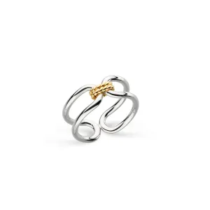 Kit Heath Marina Rope Bar Link Golden Ring 21091GR Kit Heath Jewelry And Accessories