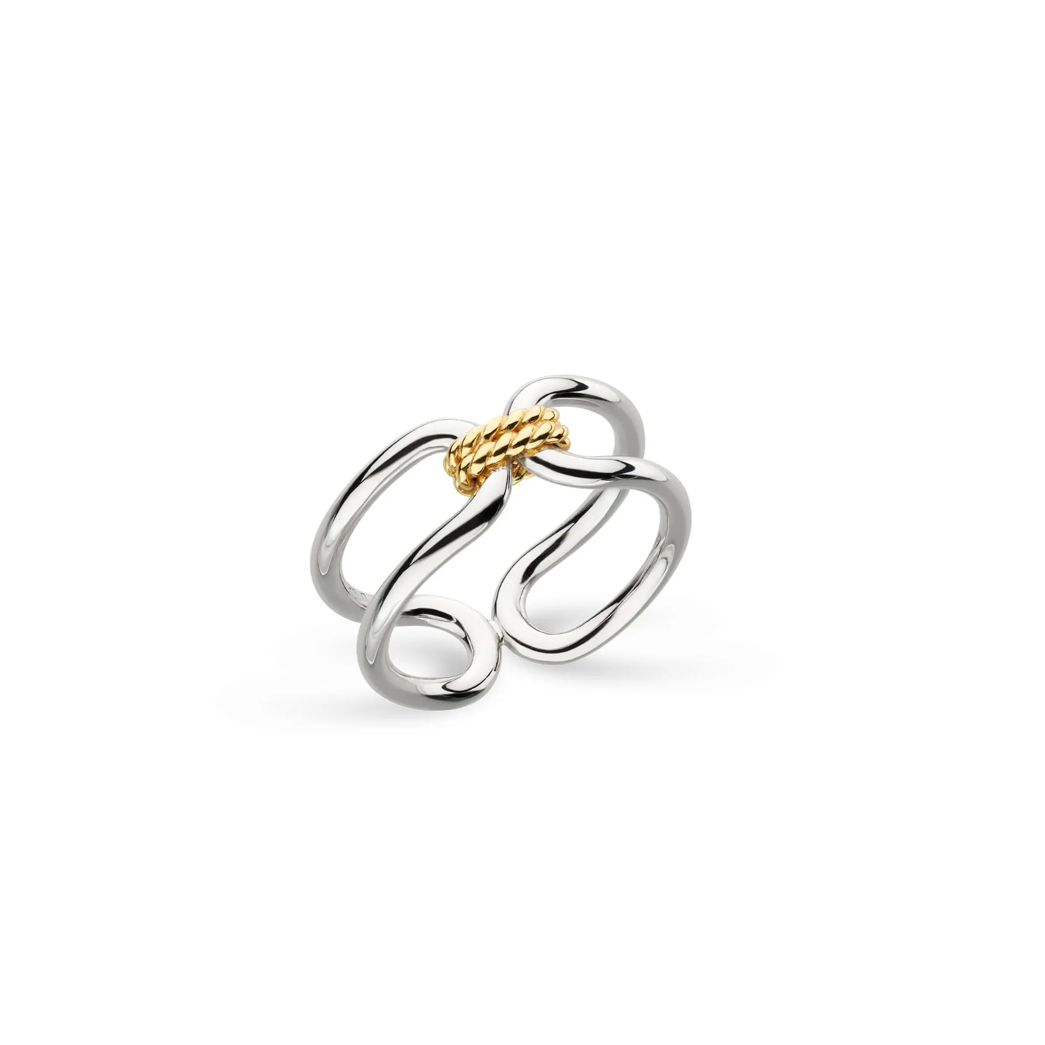 Kit Heath Marina Rope Bar Link Golden Ring 21091GR Kit Heath Jewelry And Accessories