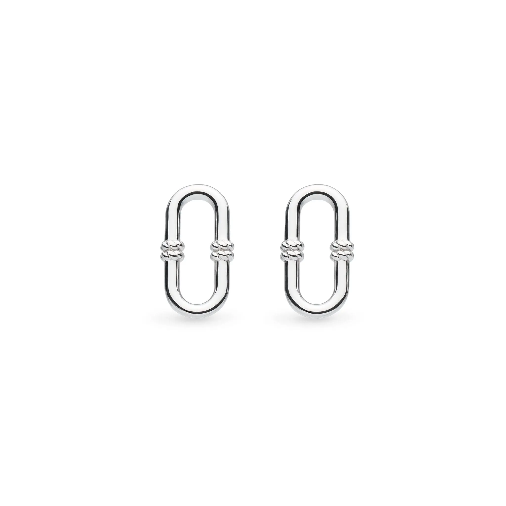 Kit Heath Marina Rope Bar Link Studs 41091RP Kit Heath Jewelry And Accessories