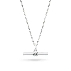 Kit Heath Marina Rope T-Bar 18" Necklace 91092RP Kit Heath Jewelry And Accessories