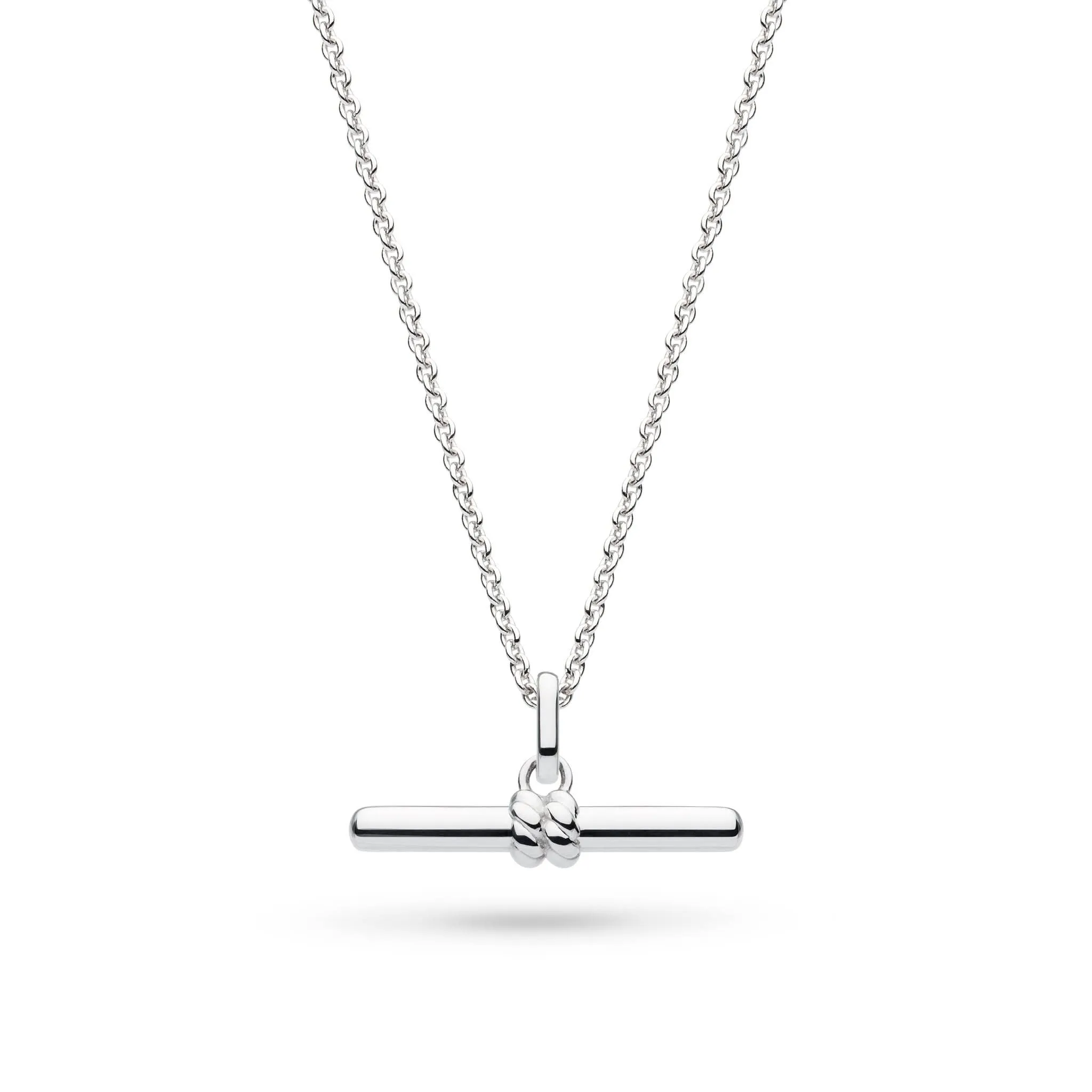 Kit Heath Marina Rope T-Bar 18" Necklace 91092RP Kit Heath Jewelry And Accessories