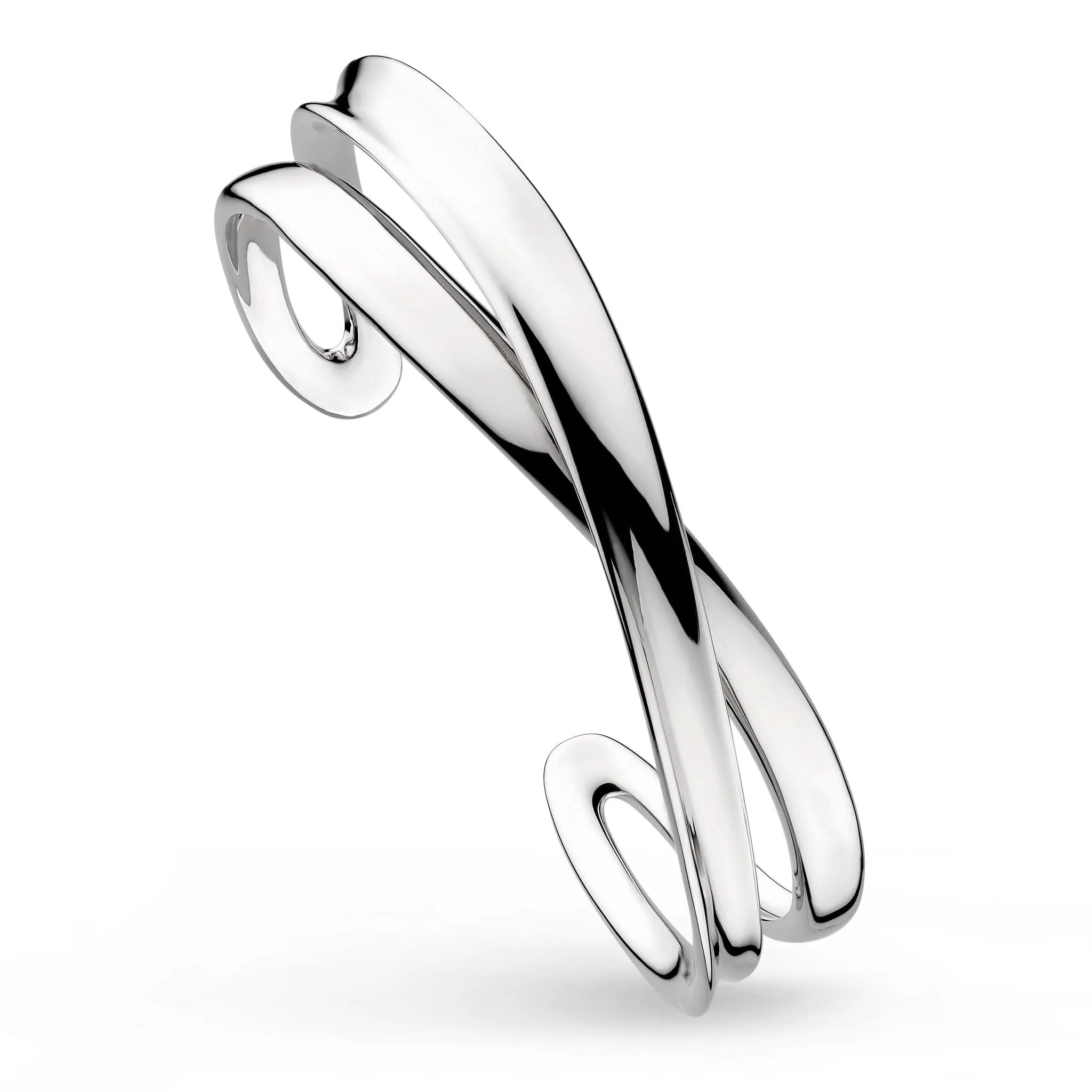 Kit Heath Serenity Grande Crossover Cuff Bangle 71186RP Kit Heath Jewelry And Accessories