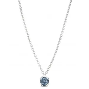 Ladies Large Blue Faceted Crystal Charisma Necklace COL1834AZUMTL0U Unode50 Jewelry And Accessories