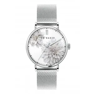 Ladies Phylipa Peonia Stainless Steel Silver Tone Watch BKPPHF009