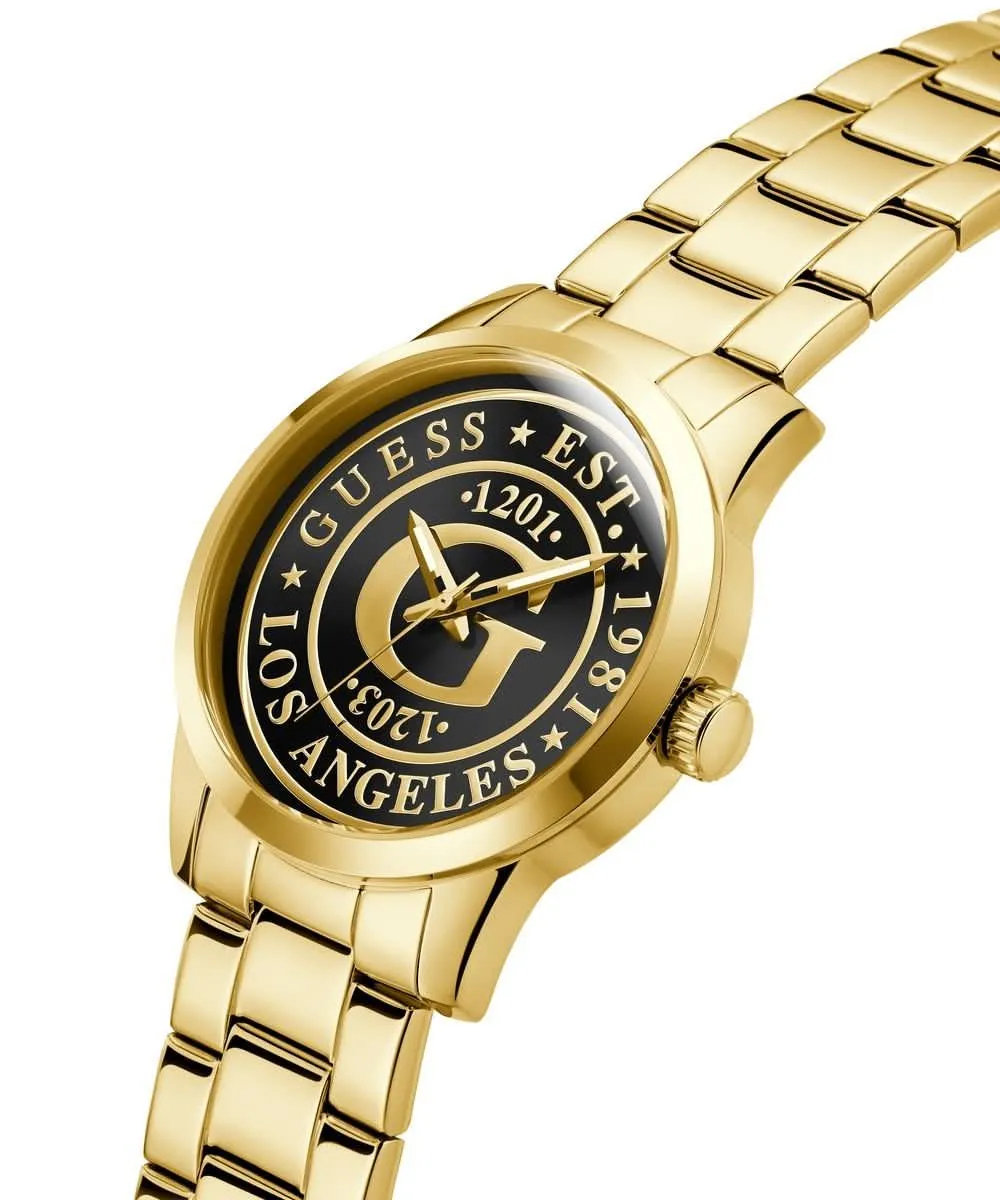 Men's Gold Black Collegiate G Watch GW0888G2