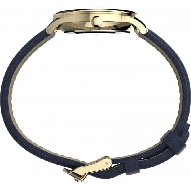 Modern Easy Reader Leather Strap Watch TW2V36200