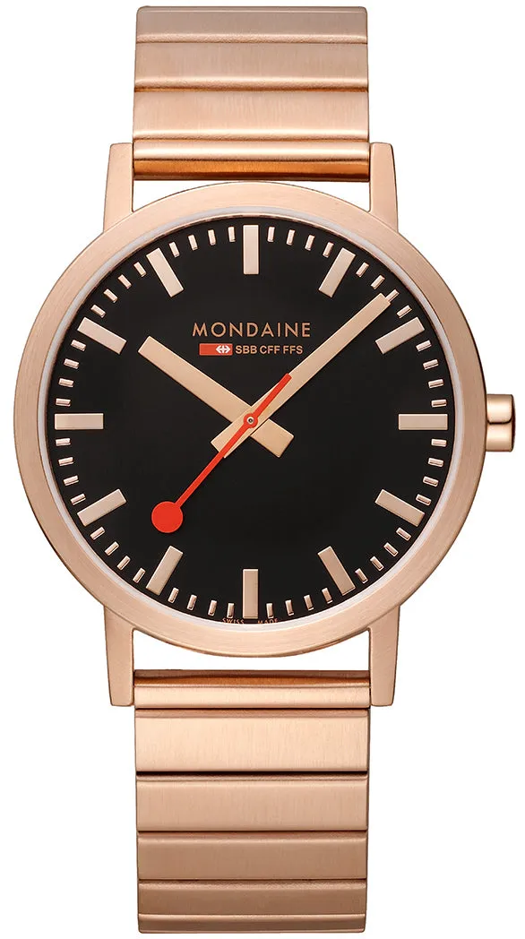 Mondaine Watches Mondaine Classic Rose Gold Watch