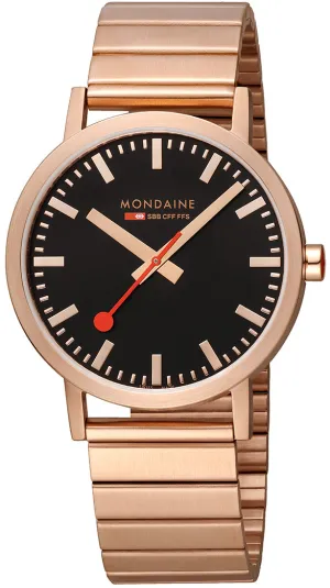 Mondaine Watches Mondaine Classic Rose Gold Watch