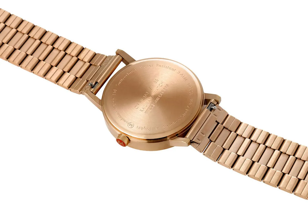 Mondaine Watches Mondaine Classic Rose Gold Watch