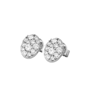 Ponte Vecchio Jewellery Ponte Vecchio 18ct White Gold 0.30ct Diamond Stud Earrings
